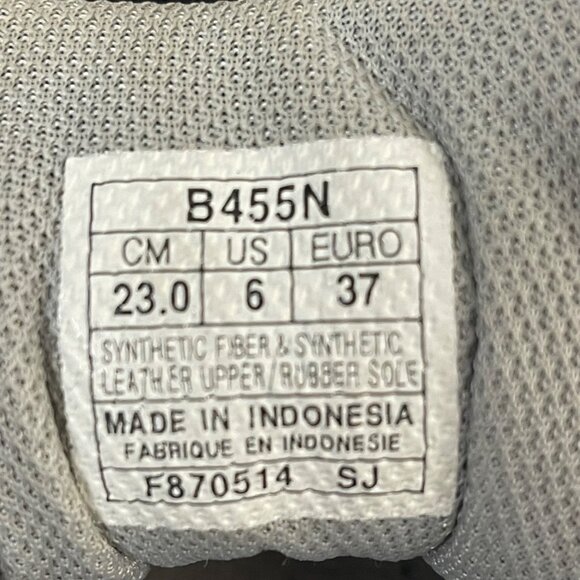 Asics Womens Gel Athletic Shoes Black/Silver Size 6 US Synthetic Leather, Rubber - Picture 6 of 7